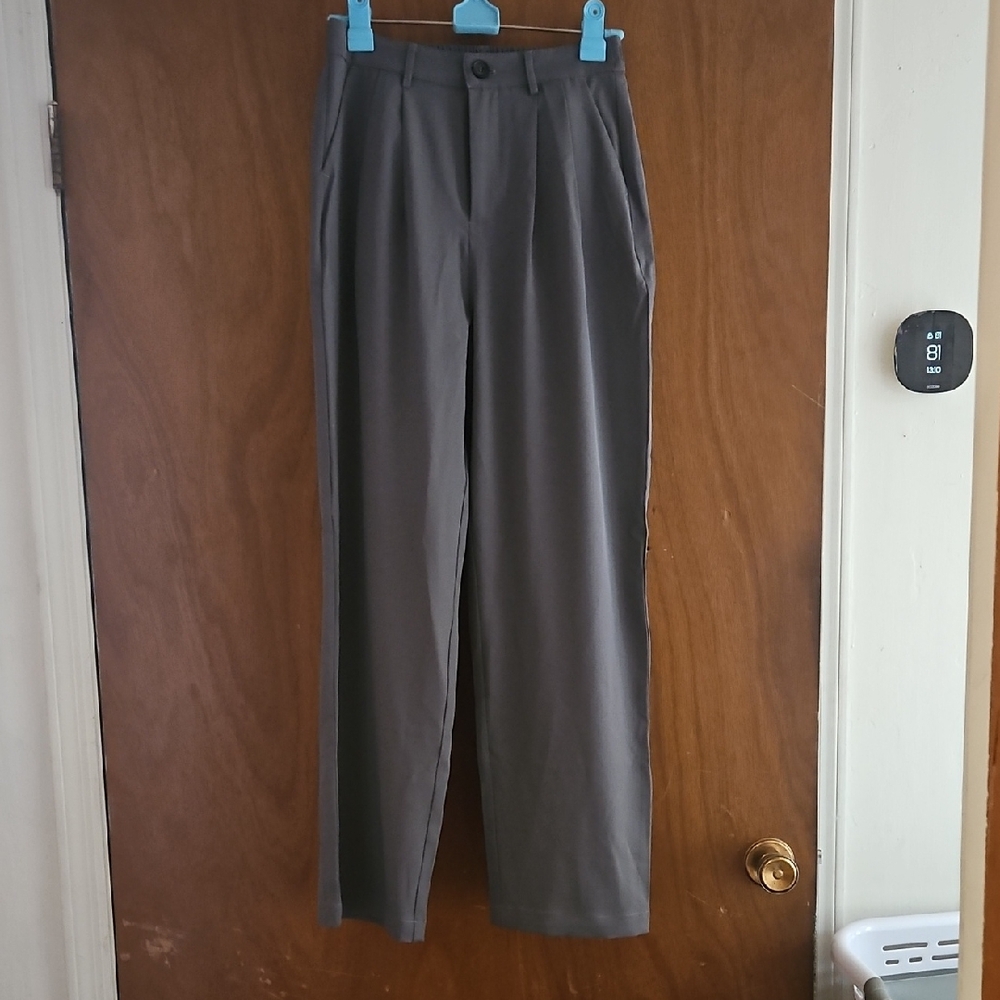 Halara Light Grey Work Pants - image 1